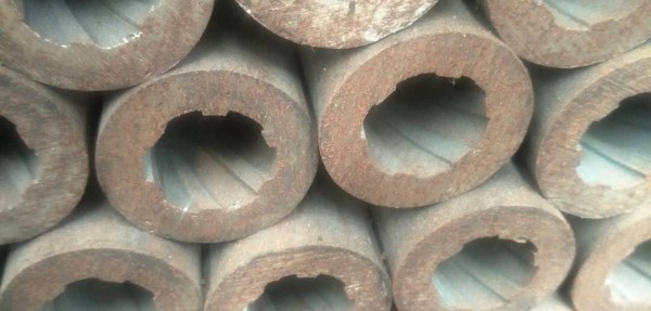 雙面水冷壁管（內(nèi)螺紋）Φ60×12.2mm，材質(zhì)：12Cr1MoVG。含材質(zhì)證明、出廠合格證，水壓試驗(yàn)、通球報(bào)告等資料